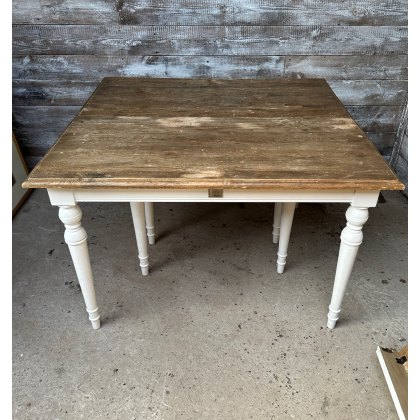 Reclaimed Solid & Heavy Pine Extending Dining Table (3.6m) Reclaimed Solid & Heavy Pine Extending Dining Table (3.6m)