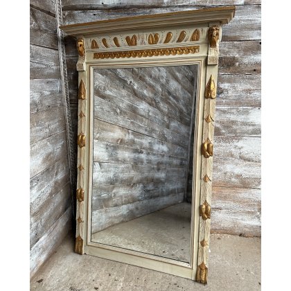 Beautiful Large Early Victorian Parcel Gilt Pier Mirror Beautiful Large Early Victorian Parcel Gilt Pier Mirror