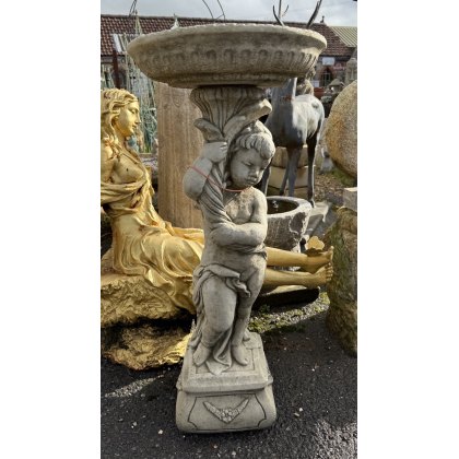 Cornucopia Birdbath Cornucopia Birdbath