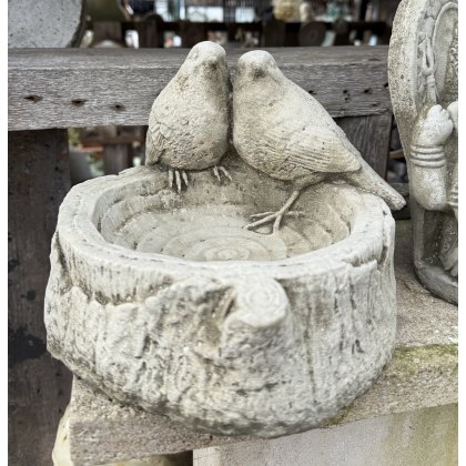 Birds on a Log Feeder Birds on a Log Feeder