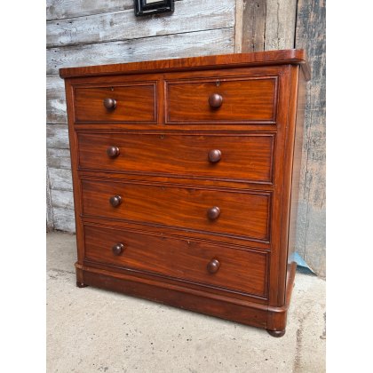 Antique Victorian Mahogany Chest Of Drawers Antique Victorian Mahogany Chest Of Drawers