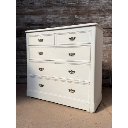 Large Antique Upcycled Chest Of Drawers Large Antique Upcycled Chest Of Drawers
