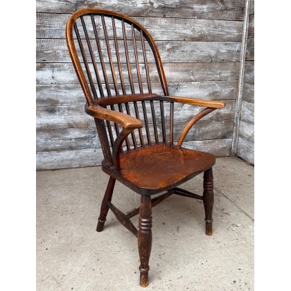 Fantastic Antique Victorian Ash & Elm Windsor Armchair Fantastic Antique Victorian Ash & Elm Windsor Armchair