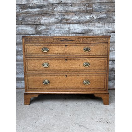 Antique Regency English Oak Chest Of Drawers Antique Regency English Oak Chest Of Drawers