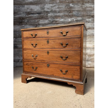 Antique Early 19th Century Mahogany Chest Of Drawers Antique Early 19th Century Mahogany Chest Of Drawers
