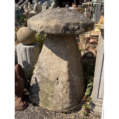 A Very Old Carved Sandstone Staddlestone A Very Old Carved Sandstone Staddlestone