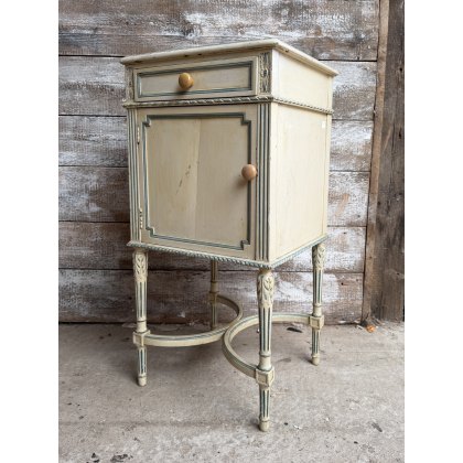 A Lovely Painted French Side Cupboard A Lovely Painted French Side Cupboard