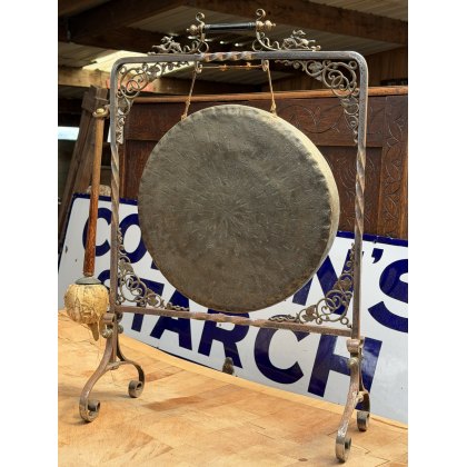 Fantastic Early 20th Century Dinner Gong Fantastic Early 20th Century Dinner Gong