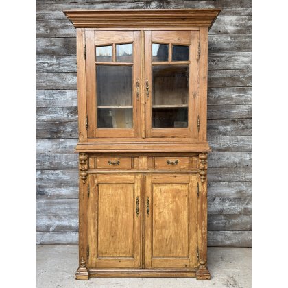 A Large French Antique Pine Cabinet A Large French Antique Pine Cabinet