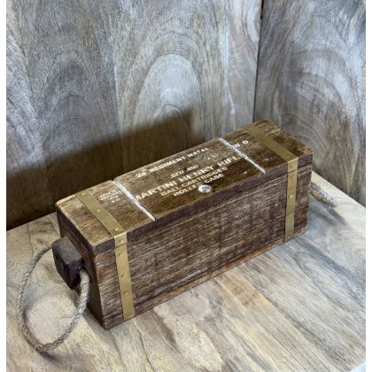 Small Martini Henry Rifle 'Ammo' Box Small Martini Henry Rifle 'Ammo' Box