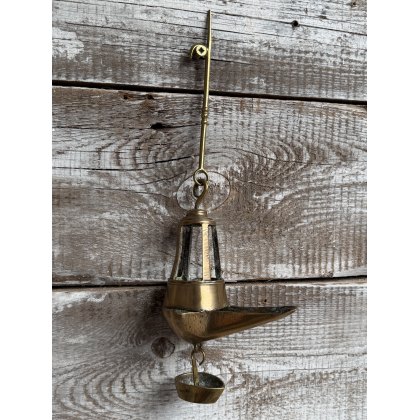 Antique 18th Century Bronze "Betty" Lamp Antique 18th Century Bronze "Betty" Lamp