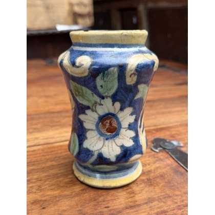 Antique 16th Century Venetian Majolica Drug Jar Antique 16th Century Venetian Majolica Drug Jar