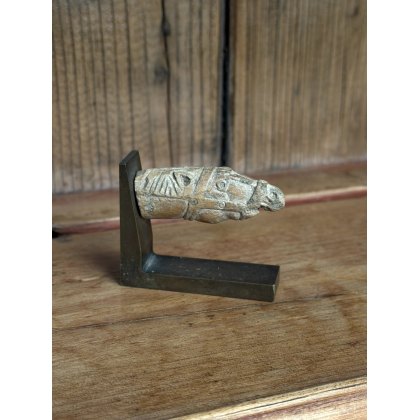 A 1st Century A.D Roman Bone Finial Of A Horse A 1st Century A.D Roman Bone Finial Of A Horse