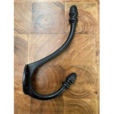 Handmade Wrought Iron Hanging Basket Hook - Wells Reclamation