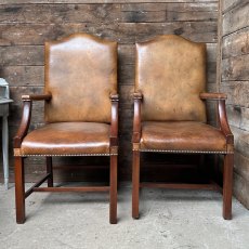 Vintage George III Style Gainsborough Chairs