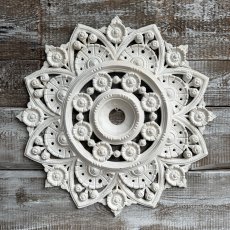 Antique Victorian Cast Iron Ceiling Rose C1860