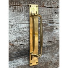 Large Solid Brass Door Handle