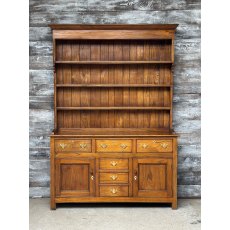 Impressive George III Style Oak Dresser