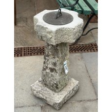Nice Antique Weathered Stone Sundial Nice Antique Weathered Stone Sundial