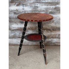 Antique Victorian Painted Wood "Gypsy" Table Antique Victorian Painted Wood "Gypsy" Table