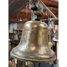 Antique Georgian Cast Bronze Church Bell 18th C Antique Georgian Cast Bronze Church Bell 18th C