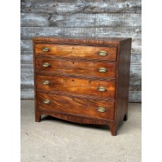 Antique Edwardian Mahogany Chest Of Drawers Antique Edwardian Mahogany Chest Of Drawers
