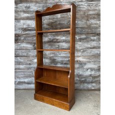 Antique Early 20th Century Solid Oak Bookcase Antique Early 20th Century Solid Oak Bookcase