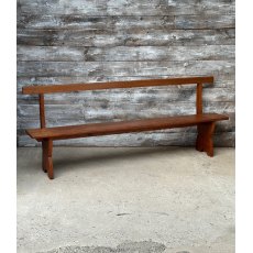Vintage Pitch Pine Long & Narrow Bench Vintage Pitch Pine Long & Narrow Bench