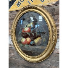 Antique 19th Century Oil On Canvas Still Life Antique 19th Century Oil On Canvas Still Life