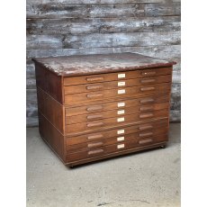 Vintage Massive Mid Century Mahogany Veneer Plans Chest Vintage Massive Mid Century Mahogany Veneer Plans Chest