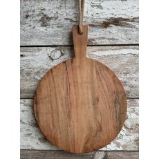 Hardwood Round Serving Board Hardwood Round Serving Board