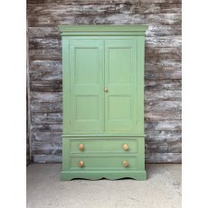 Reclaimed Modern Painted Solid Pine Wardrobe Reclaimed Modern Painted Solid Pine Wardrobe