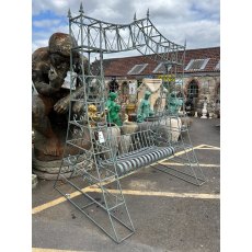 Reclaimed Large Galvanised Steel Garden Swing Reclaimed Large Galvanised Steel Garden Swing