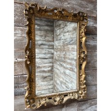 Antique Gilded Victorian Mirror Antique Gilded Victorian Mirror