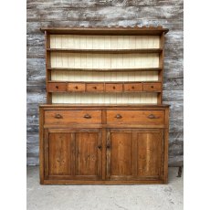 Rustic Victorian English Farmhouse Pine Dresser Rustic Victorian English Farmhouse Pine Dresser