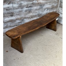 Beautiful Rustic Bench Handmade From Reclaimed Elm Beautiful Rustic Bench Handmade From Reclaimed Elm