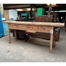 Vintage Rustic Farmhouse Elm Long Sideboard Vintage Rustic Farmhouse Elm Long Sideboard