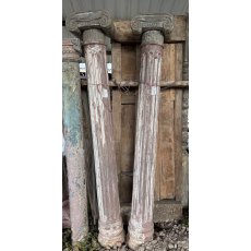 Reclaimed Rustic Teak Columns (2) Reclaimed Rustic Teak Columns (2)
