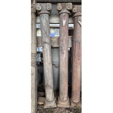 Reclaimed Rustic Teak Columns (9) Reclaimed Rustic Teak Columns (9)