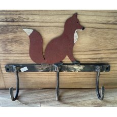 Metal Fox Coat Hook Metal Fox Coat Hook