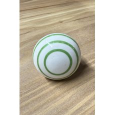 White Painted Ceramic Round Knob White Painted Ceramic Round Knob