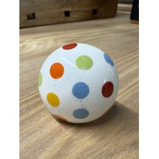 Round Ceramic Multi Colour Polka Dot Knob Round Ceramic Multi Colour Polka Dot Knob