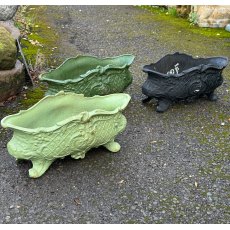 Lovely Cast Iron Decorative Window Sill Planter Lovely Cast Iron Decorative Window Sill Planter