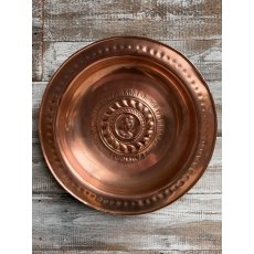 Antique 17th Century German Copper Alms Dish Antique 17th Century German Copper Alms Dish