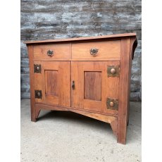 Early 20th Century Arts & Crafts Hardwood Sideboard Early 20th Century Arts & Crafts Hardwood Sideboard