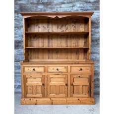 Vintage Waxed English Pine Farmhouse Dresser Vintage Waxed English Pine Farmhouse Dresser