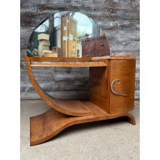 Fantastic Art Deco Marble Topped Dressing Table Fantastic Art Deco Marble Topped Dressing Table