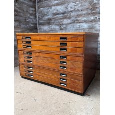 Great Large Mid Century Plans Chest Great Large Mid Century Plans Chest