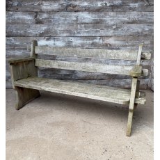 Reclaimed Weathered Oak Garden Bench Reclaimed Weathered Oak Garden Bench