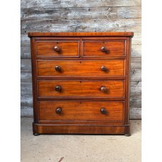 Antique Victorian Mahogany Chest Of Drawers Antique Victorian Mahogany Chest Of Drawers
